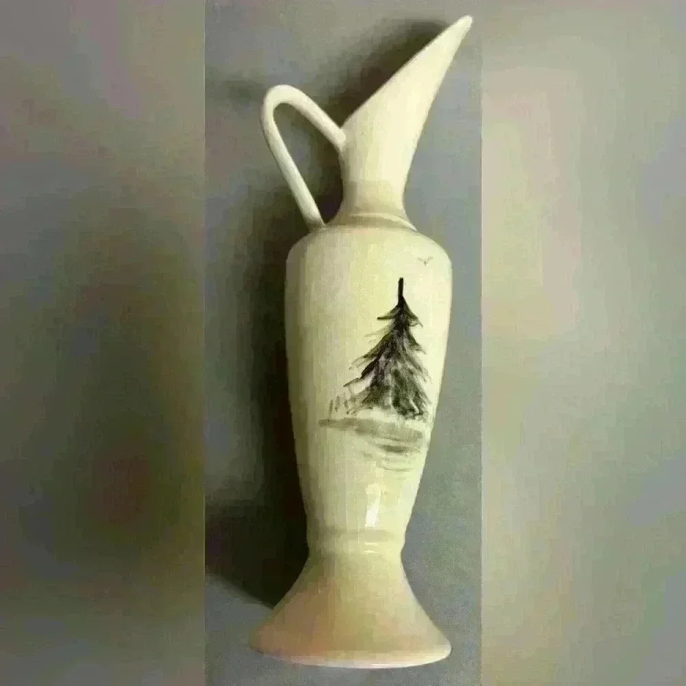 Bering Sea Vintage Originals Pitcher or Vase #1404 hand painted made in Alaska